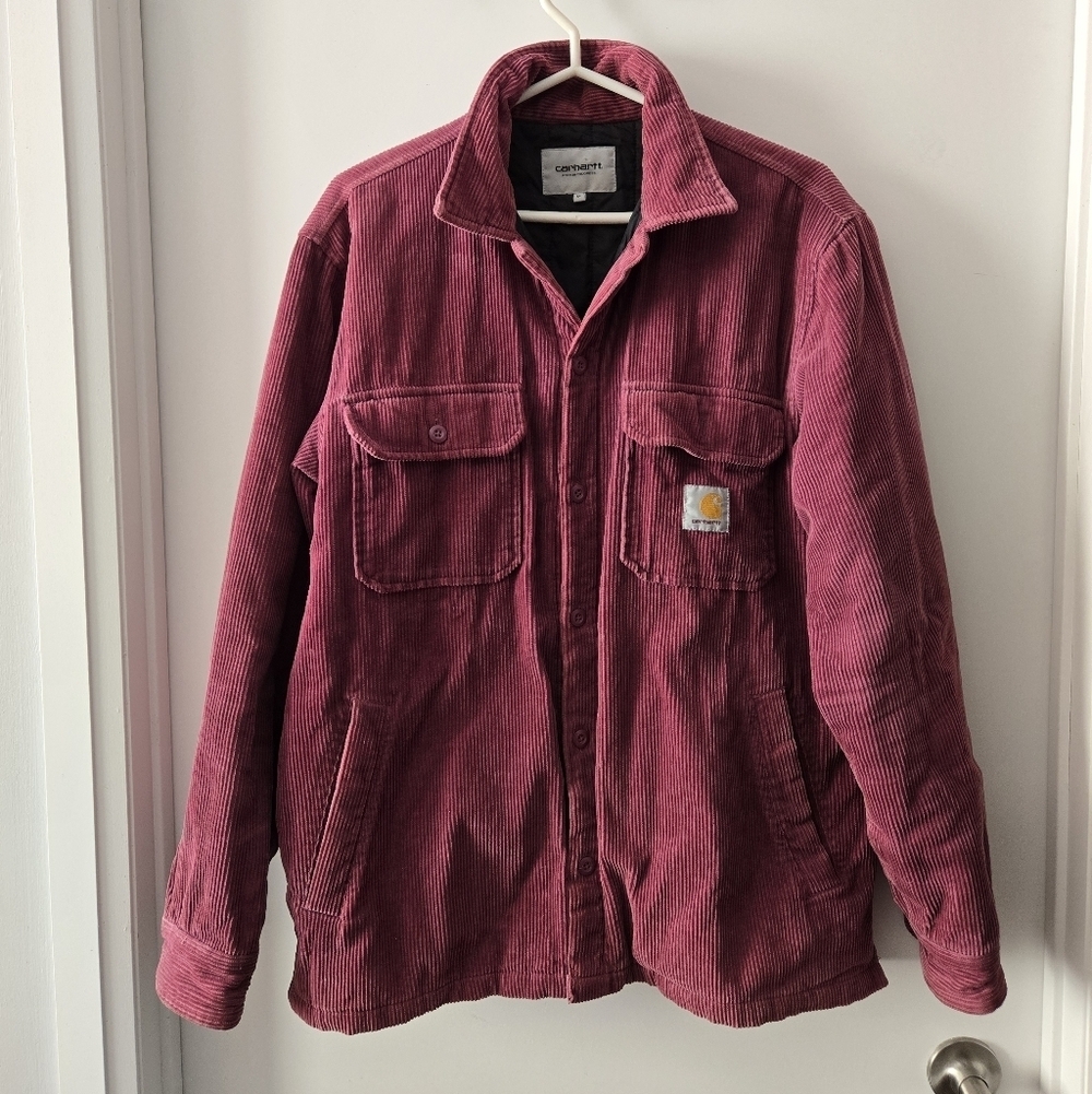 Carhartt Whitsome Shirt Jacket In Dusty Fuschia